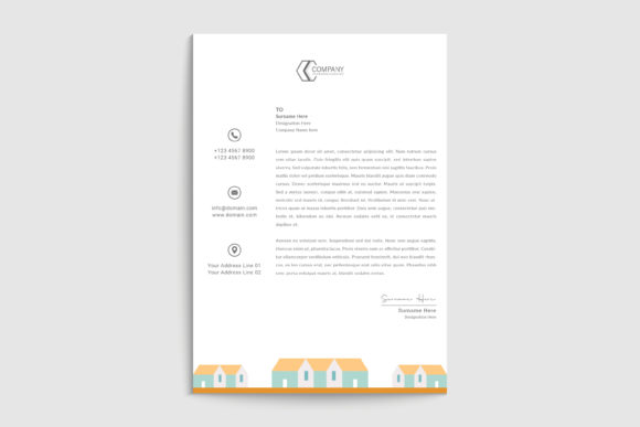 Download Real Estate Marketing Company Letterhead - Premium Bundle